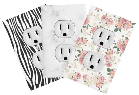 decorative electrical box for glass tiles|Amazon.com: Ceramic Outlet Covers.